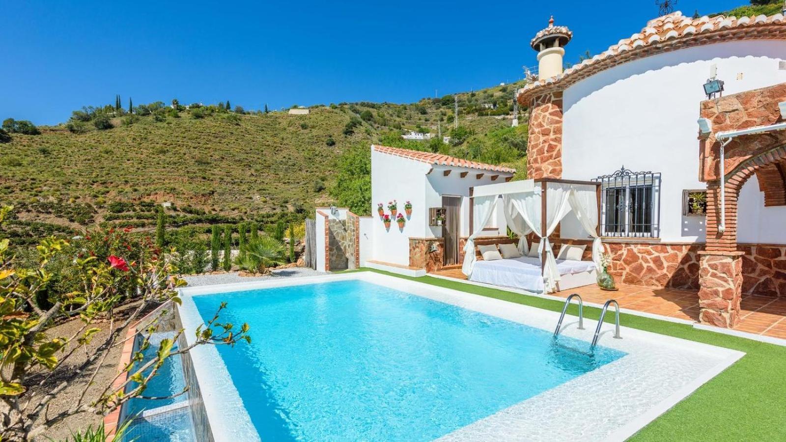 Villa Las Palmeras De Torrox By Ruralidays Eksteriør bilde